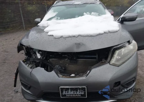 2014 Nissan Rogue Sv из США, поврежденный, VIN 5N1AT2MV6EC840038